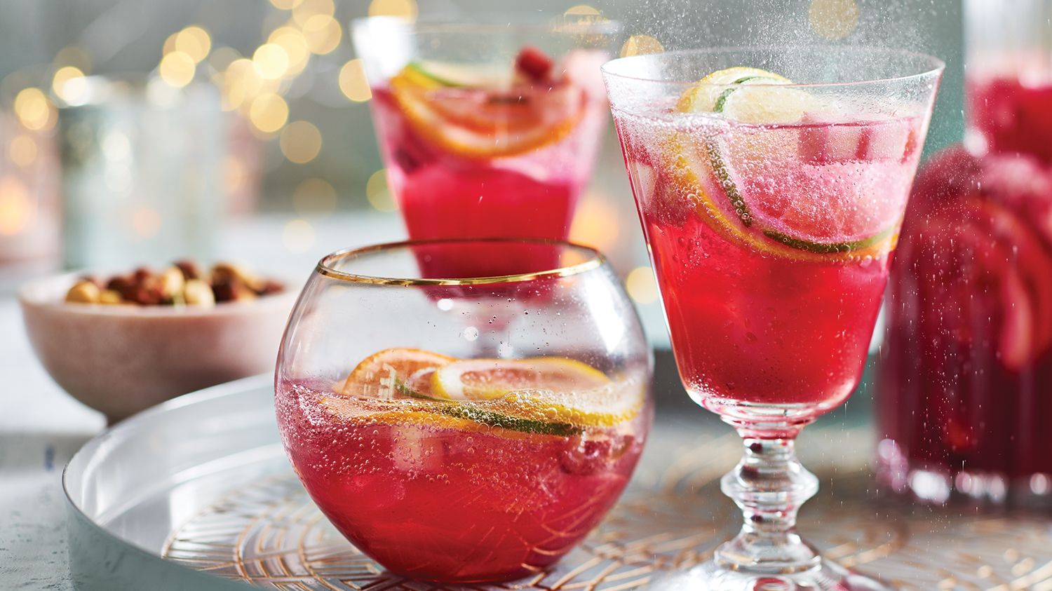 Receipe beet sangria mocktail