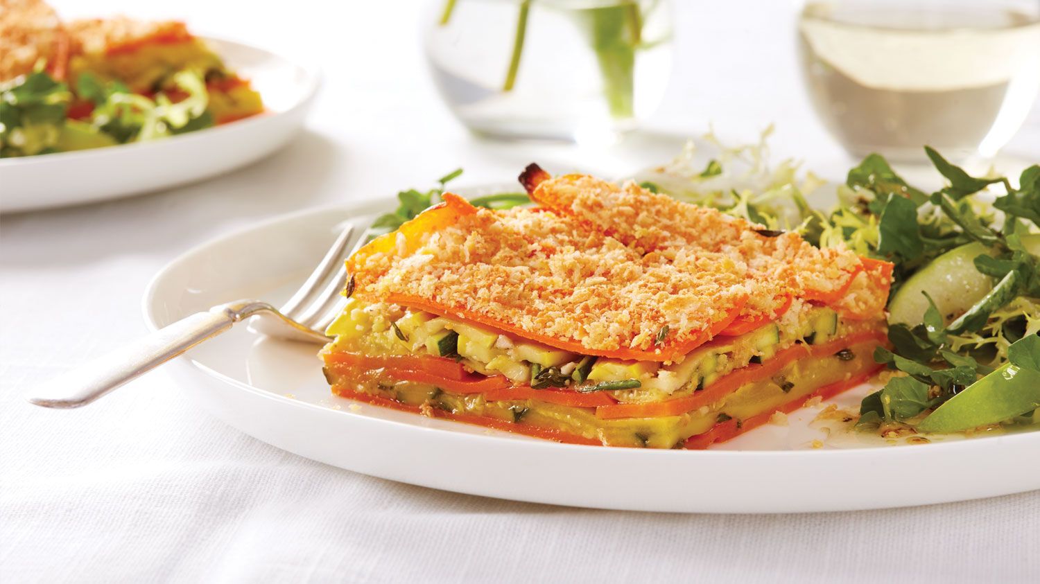 Layered Carrot & Zucchini Terrine