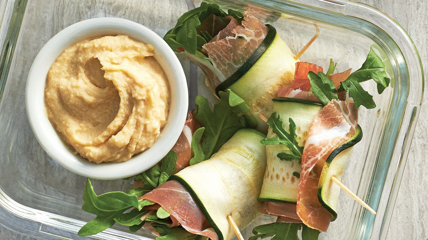 Zucchini & Prosciutto Roll Ups