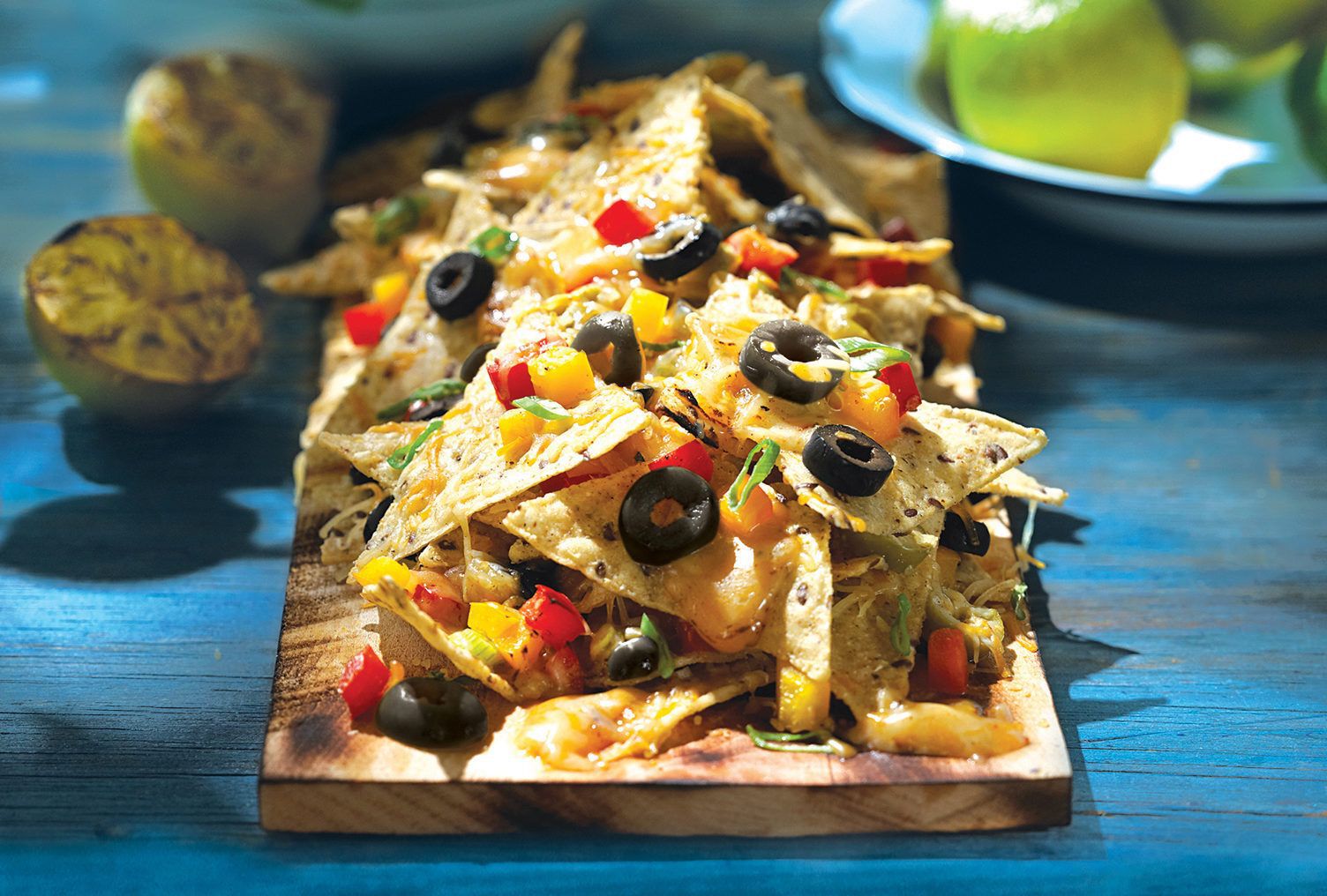 Cedar Planked Nachos