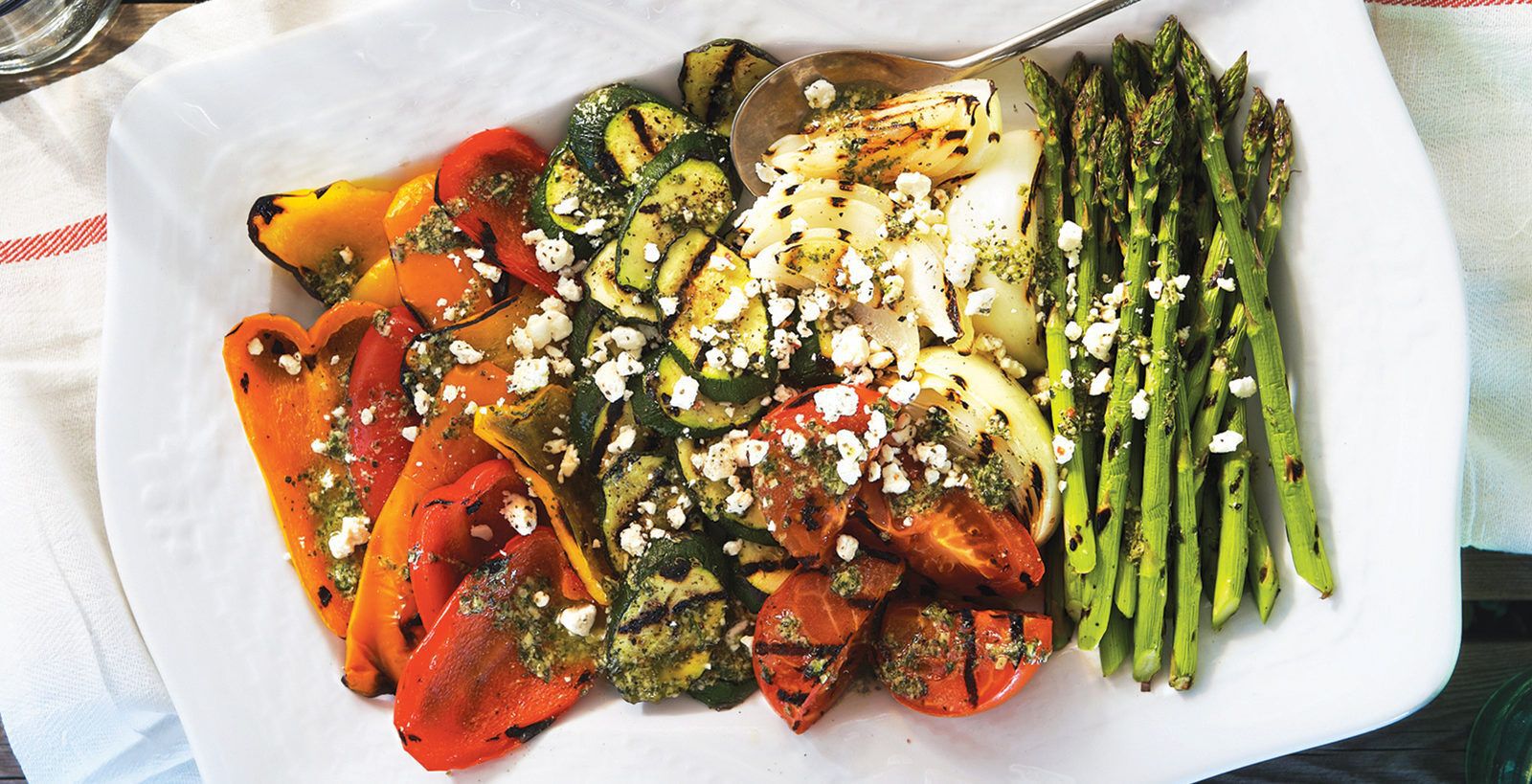 Grilled Summer Vegetable Platter