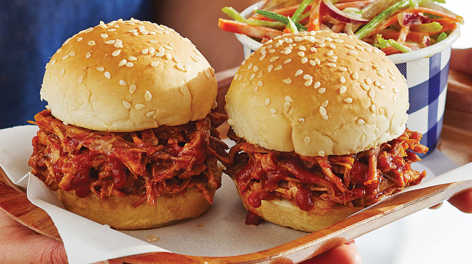 Slow-Cooker Pulled Pork Sliders