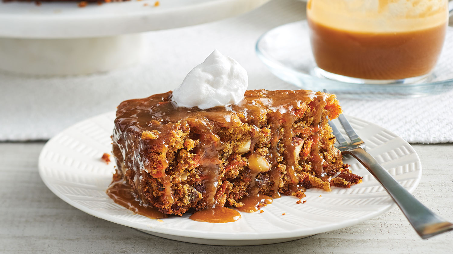 Festive Slow Cooker Carrot Pudding