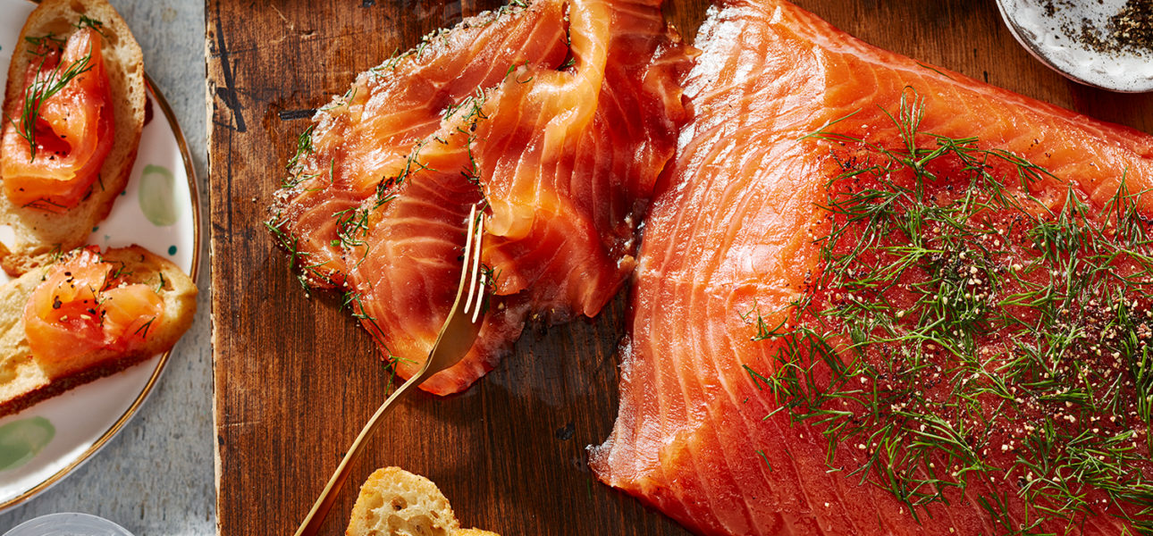 Brown Sugar Cured Salmon