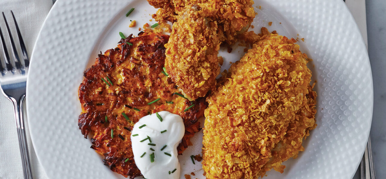 Oven Fried Chicken SweetPo Rosti sob