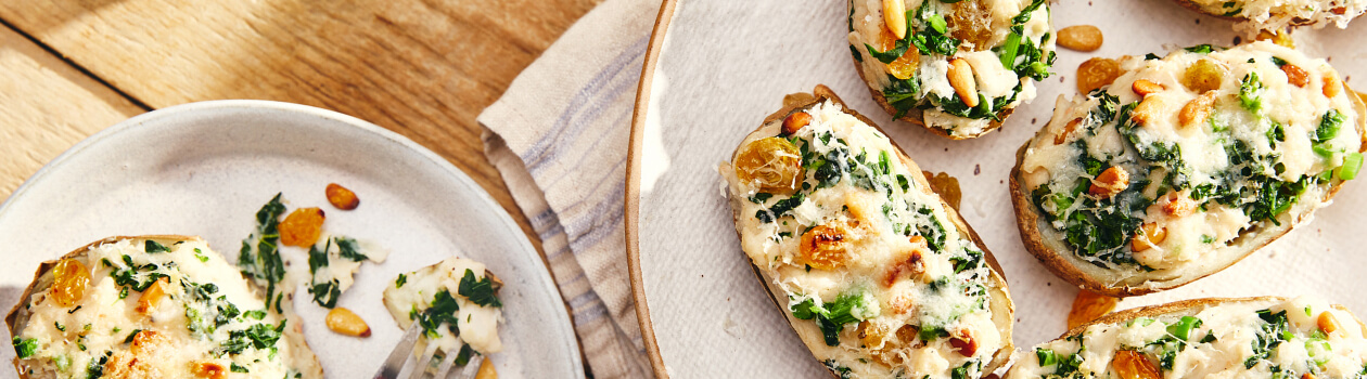 Vegetarian Stuffed Potatoes