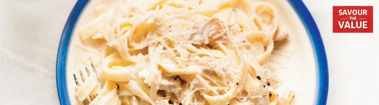 Chicken fettuccine alfredo